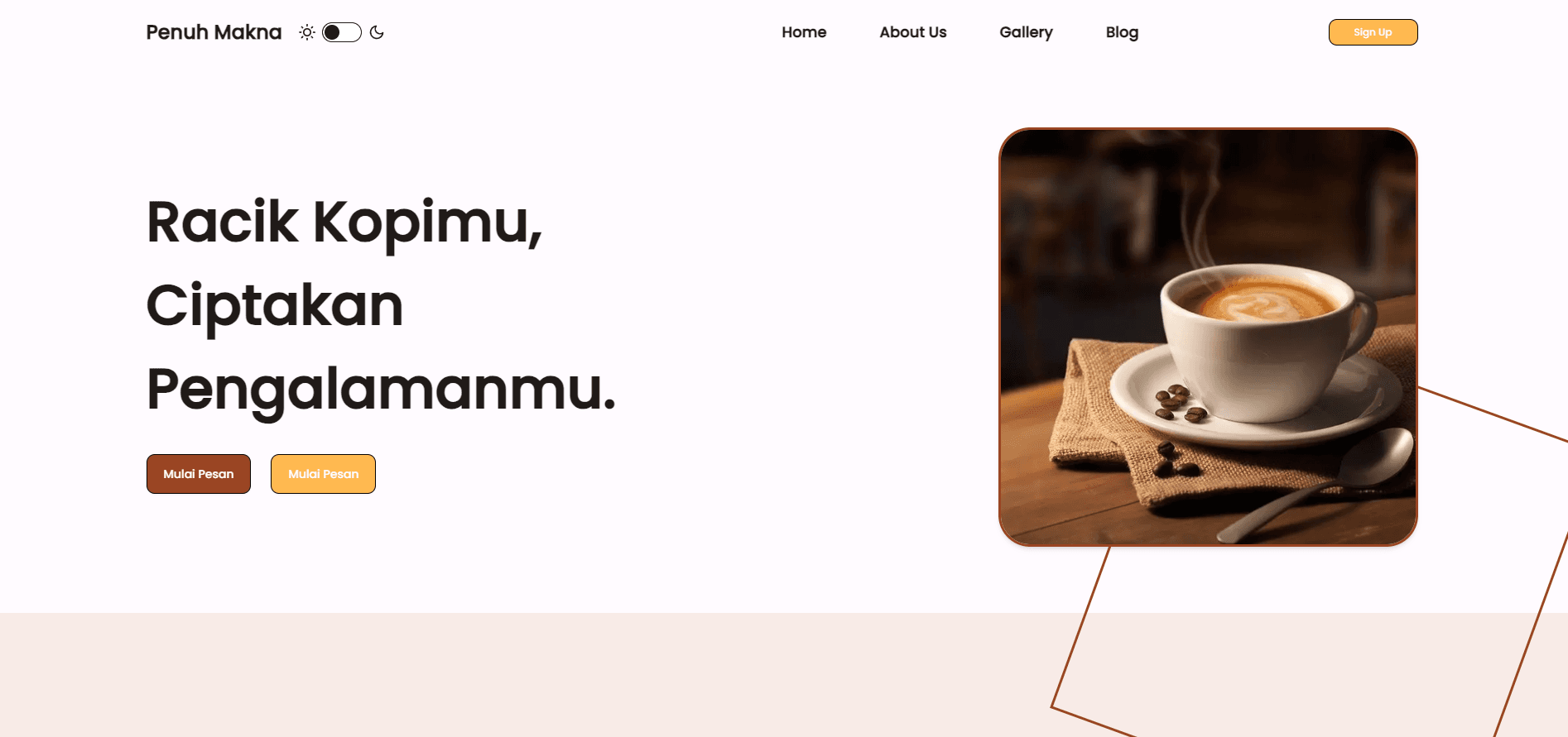 Landing Page (Internship Project) preview